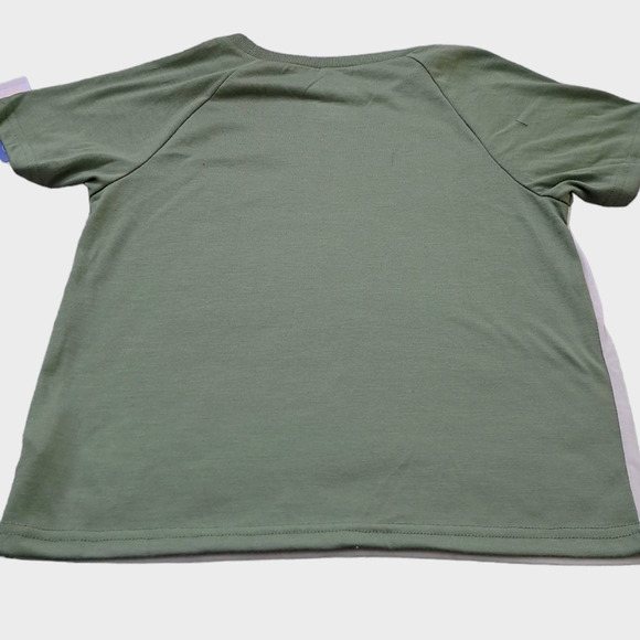 NWT Boy's Lucky Brand White & Green Camouflage Pajama Set Sizes 6 Or 8 - Picture 8 of 8